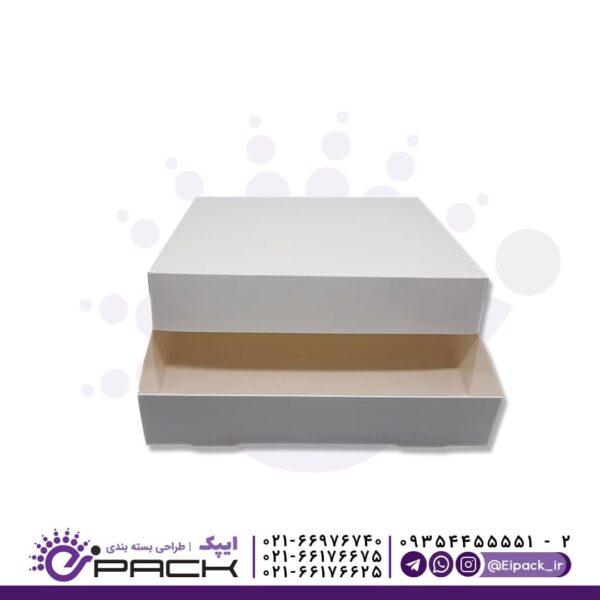 جعبه شیرینی خانگی یک کیلویی کد CCB19