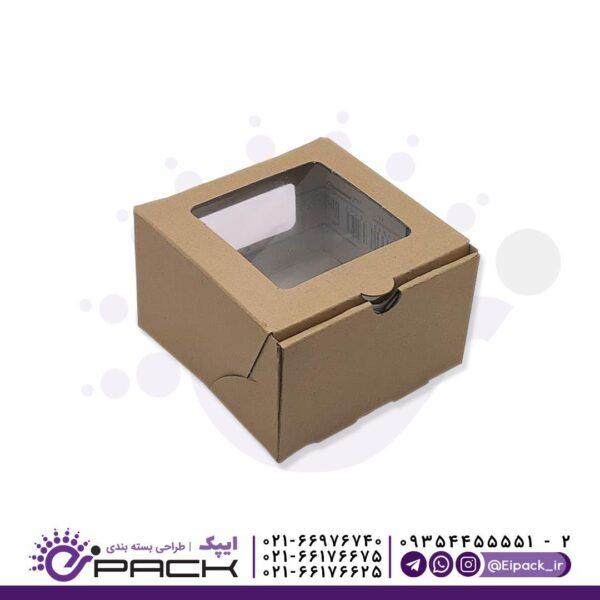 جعبه کاپ کیک تکی کد CC07